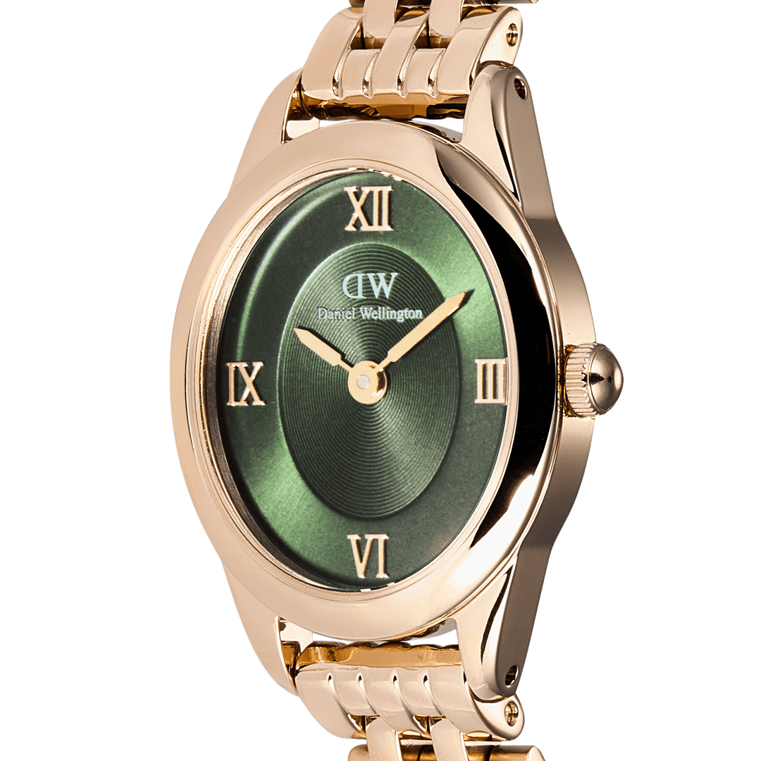 Daniel Wellington Ophelia Mini Emerald Rose Gold Watch
