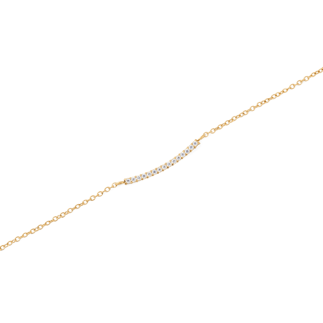 Mirelle Eternity Necklace Gold