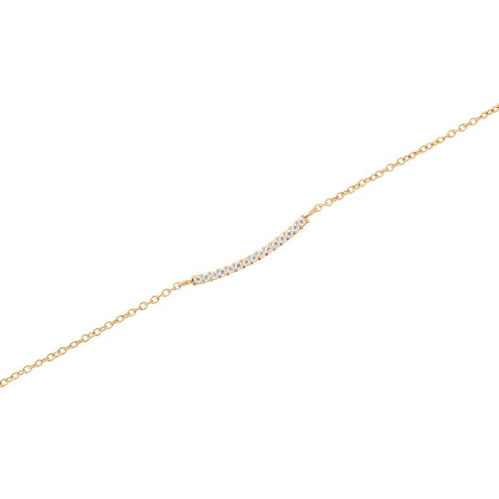 Mirelle Eternity Necklace Gold