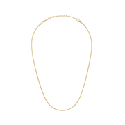 Daniel Wellington Elan Flat Chain Necklace Short Gold