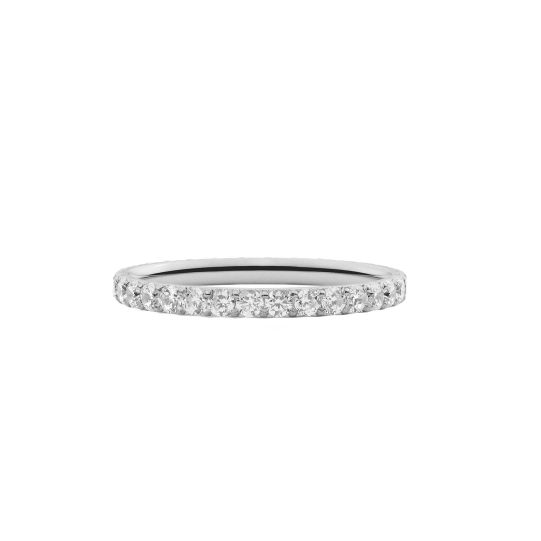 Mirelle Eternity Ring Silver