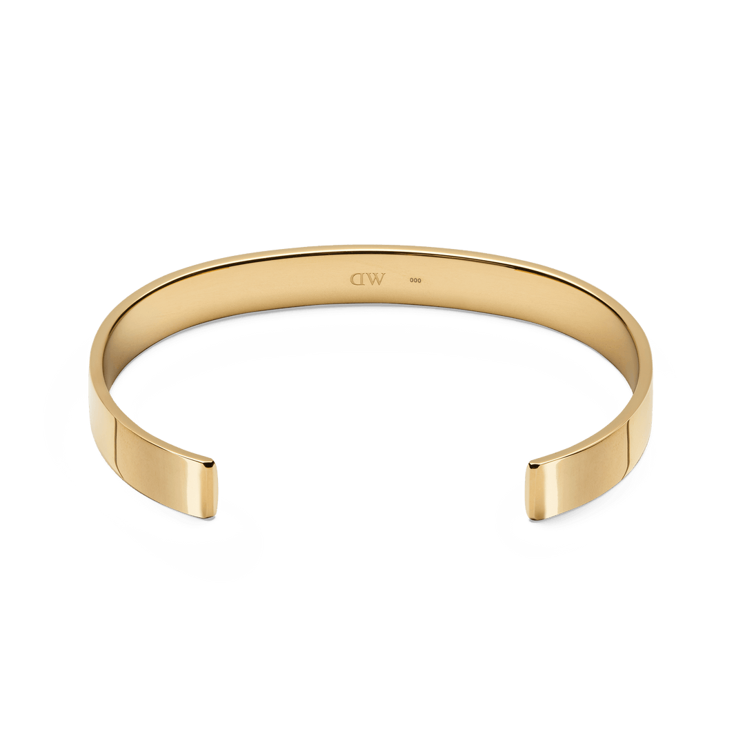 Daniel Wellington Line Cuff Polished Gold | The Jewellery Boutique