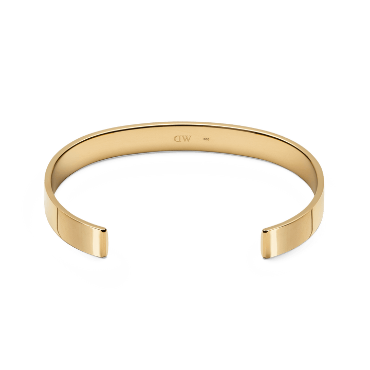 Daniel Wellington Line Cuff Polished Gold | The Jewellery Boutique