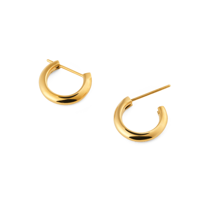 Daniel Wellington Arch Earring Gold 9mm | The Jewellery Boutique