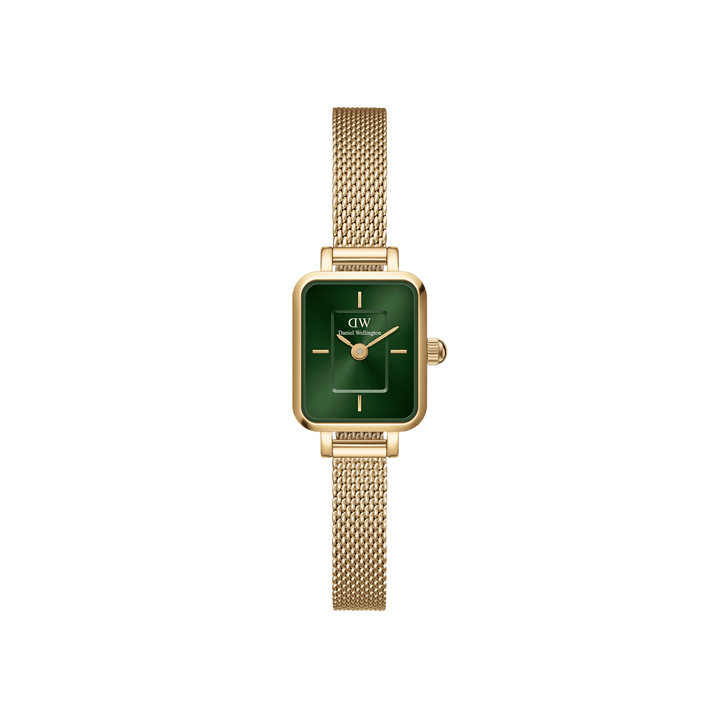 Daniel Wellington Quadro Mini Evergold Emerald Watch