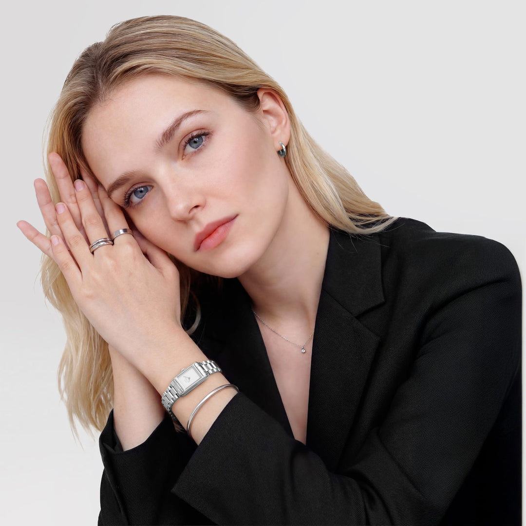 Daniel Wellington Bound Mini 3-Link Silver | The Jewellery Boutique
