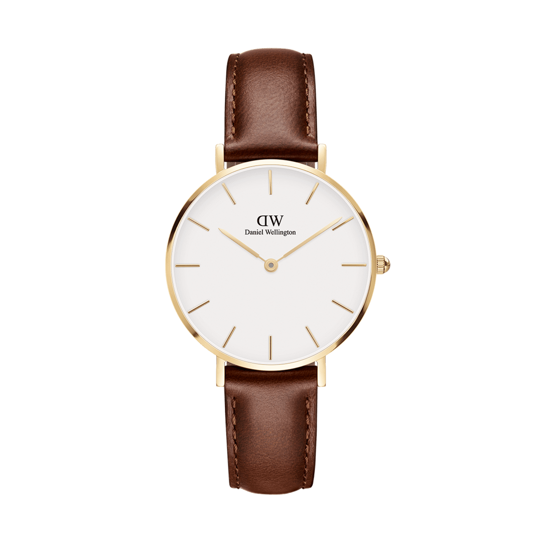 Daniel Wellington Petite 32 St Mawes Gold & White Watch