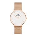 Daniel Wellington Petite 36 Melrose Rose Gold & White Watch