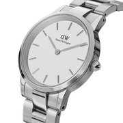Daniel Wellington Iconic Link 36 Silver & White Watch