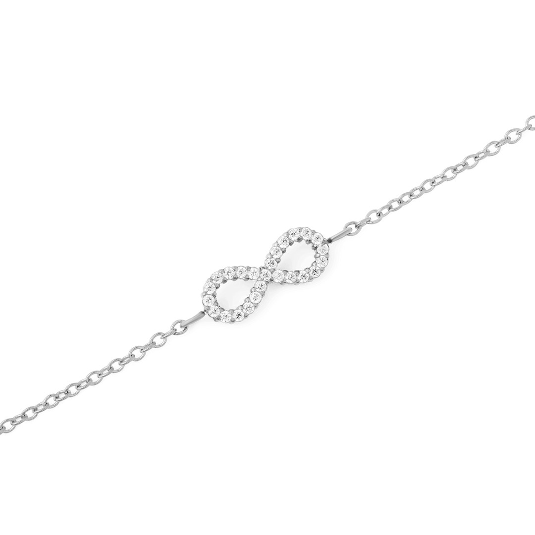 Mirelle Infinity Bracelet Silver