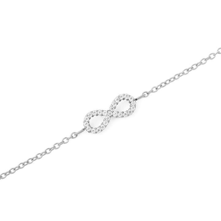 Mirelle Infinity Bracelet Silver