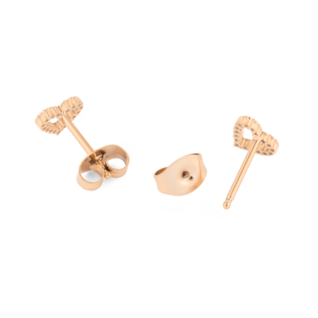 Mirelle Heart Earring Rose Gold