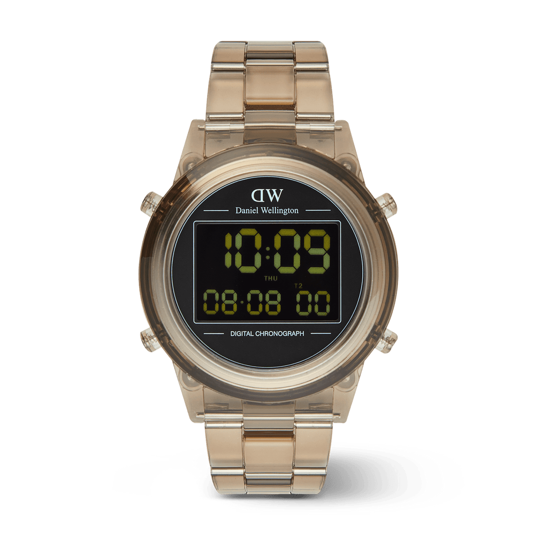 Daniel Wellington Retro Digital Dark Brown Watch