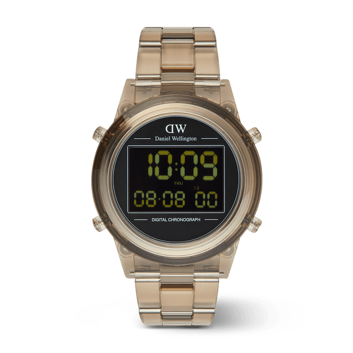 Daniel Wellington Retro Digital Dark Brown Watch