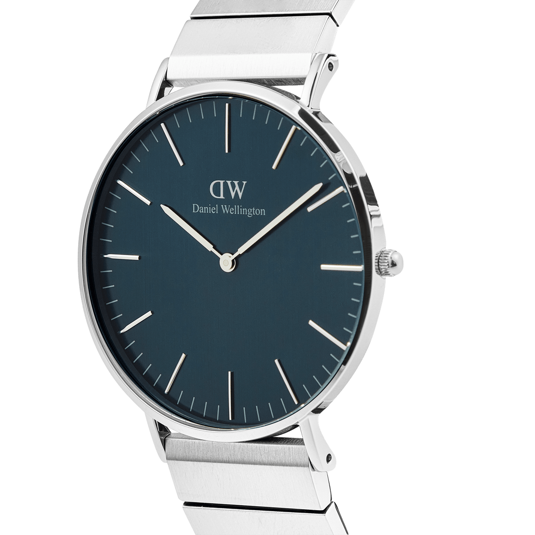 Classic Piano Link Arctic Silver Watch
