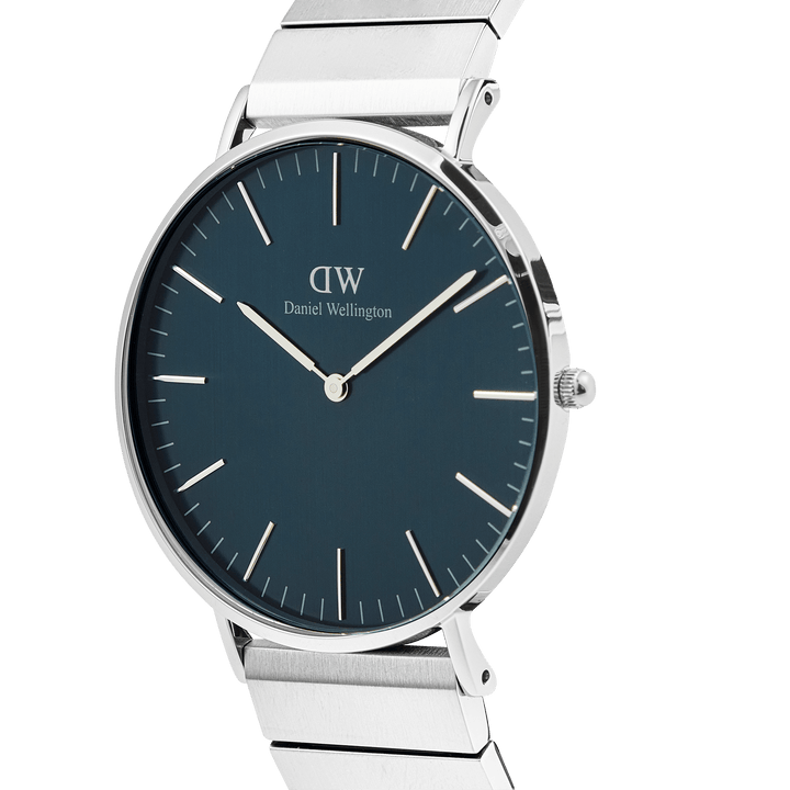 Classic Piano Link Arctic Silver Watch