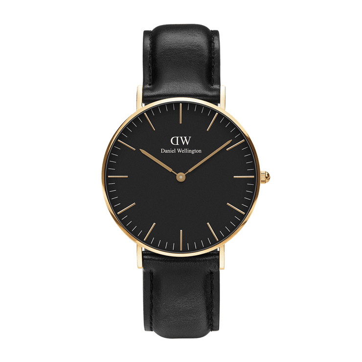 Daniel Wellington Classic 40 Sheffield Gold & White Watch