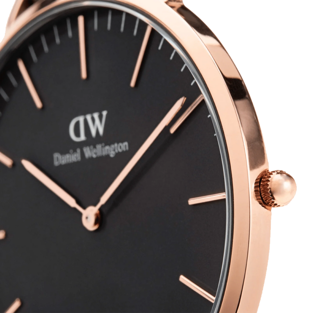 Daniel Wellington Classic 40 Sheffield Rose Gold & Black Watch