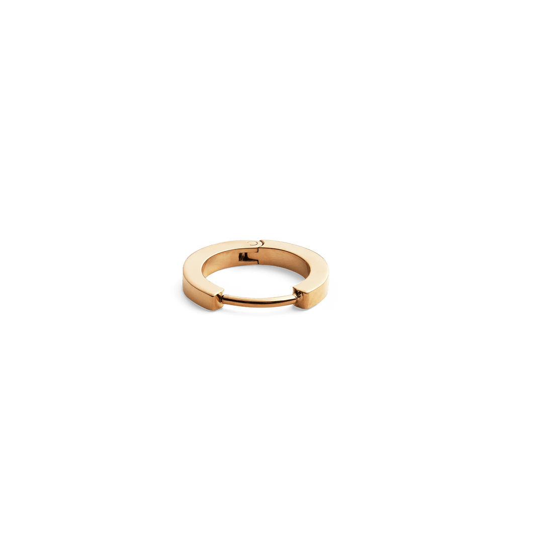 Single Hoop Earring Gold