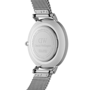 Daniel Wellington Petite 28 Pressed Sterling Lumine Silver & White Watch