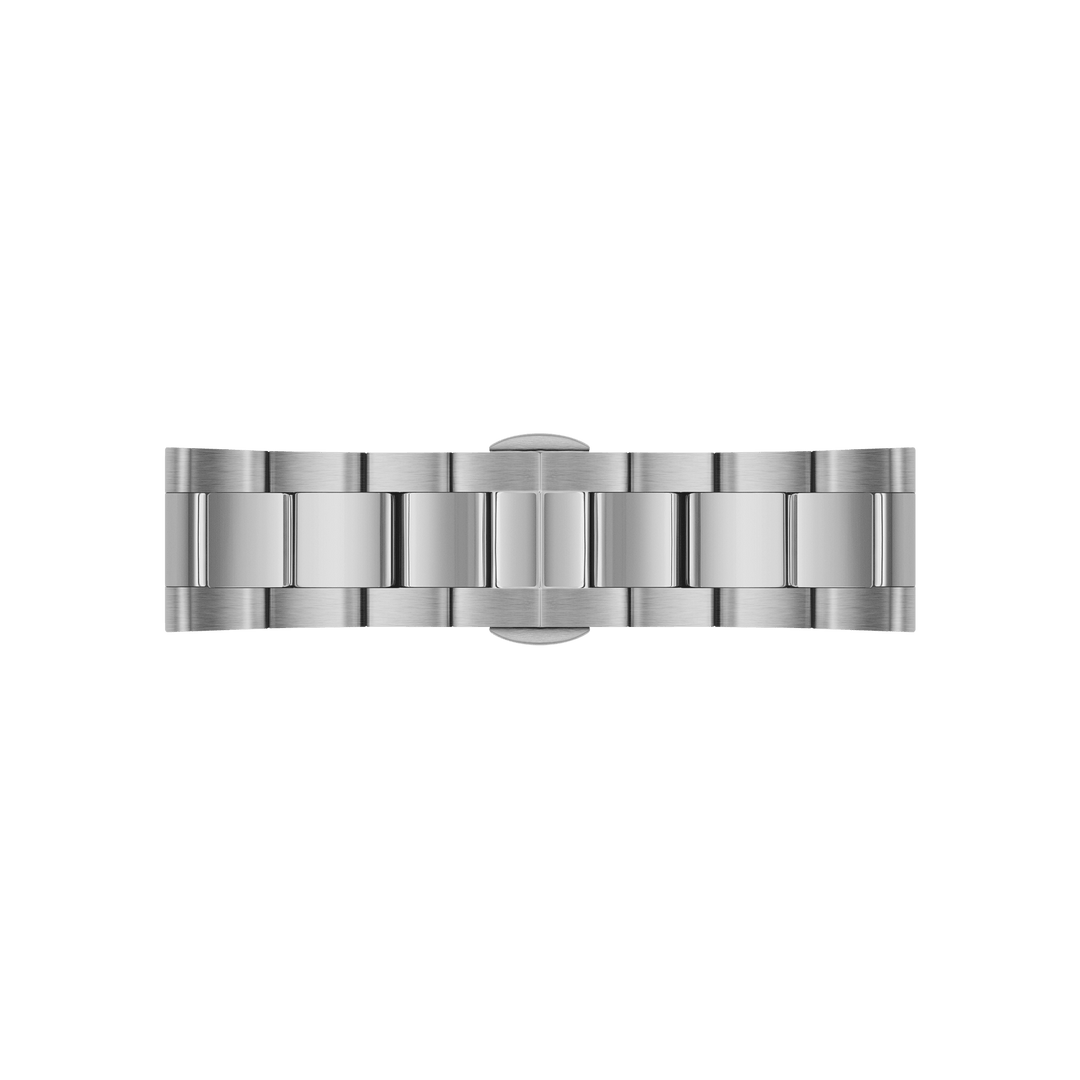 Daniel Wellington Iconic Chronograph 42 Link Silver Arctic Sunray Watch