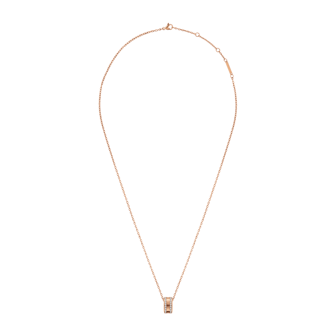 Elan Lumine Necklace Rose Gold