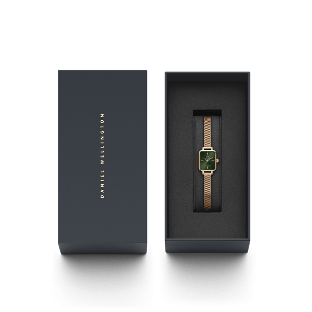 Daniel Wellington Quadro Mini Melrose Emerald Watch