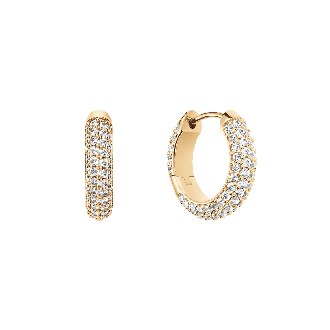Pave Earrings G