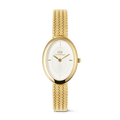 Daniel Wellington Juliette Braided Mesh White Sunray Gold