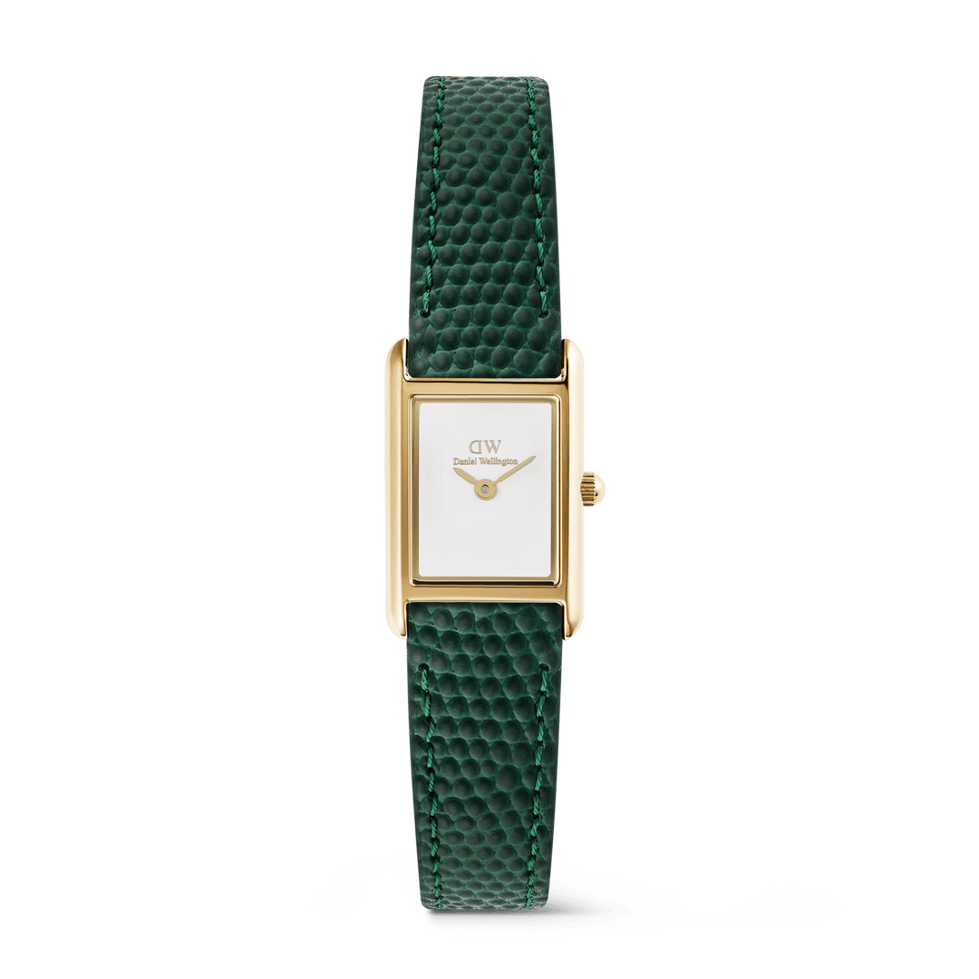 Daniel Wellington Bound Mini Green Lizard Gold | The Jewellery Boutique