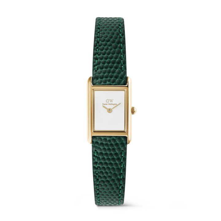 Daniel Wellington Bound Mini Green Lizard Gold | The Jewellery Boutique
