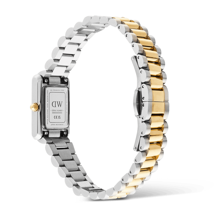 Daniel Wellington Bound Mini 3-Link Two Tone Gold | The Jewellery Boutique