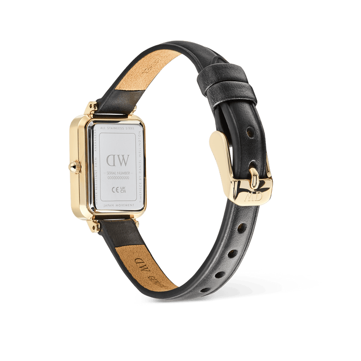 Daniel Wellington Quadro Roman Numerals Date Sheffield Gold