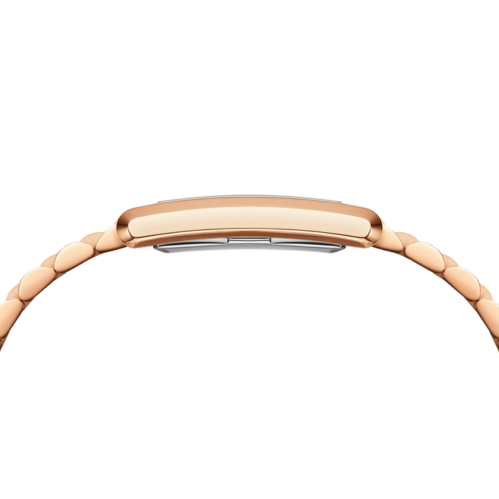 Daniel Wellington Bound 35x24 3-Link RG White Watch