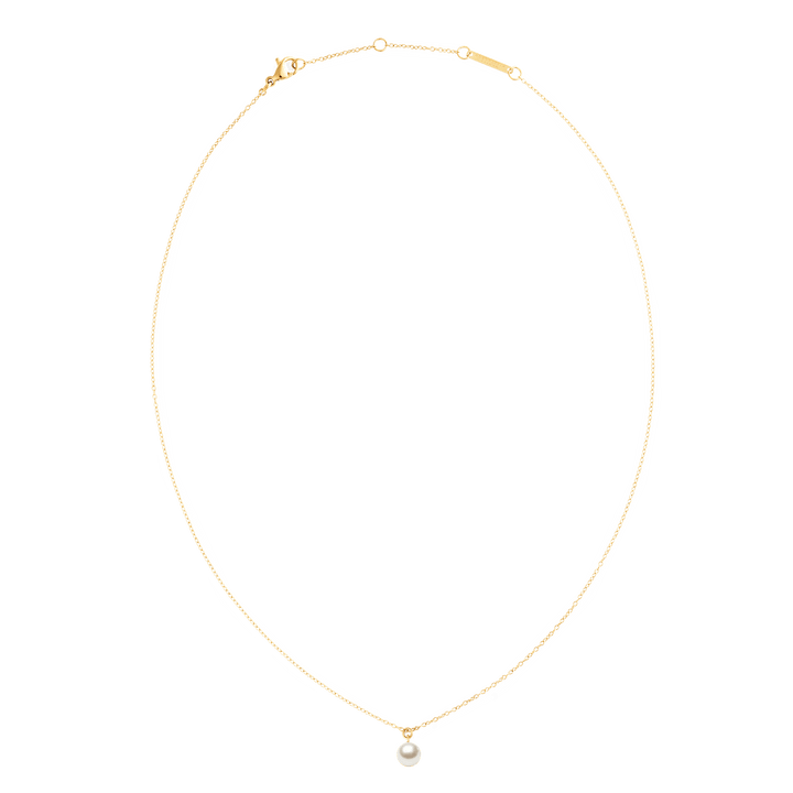 Daniel Wellington Pearl Necklace Gold | The Jewellery Boutique