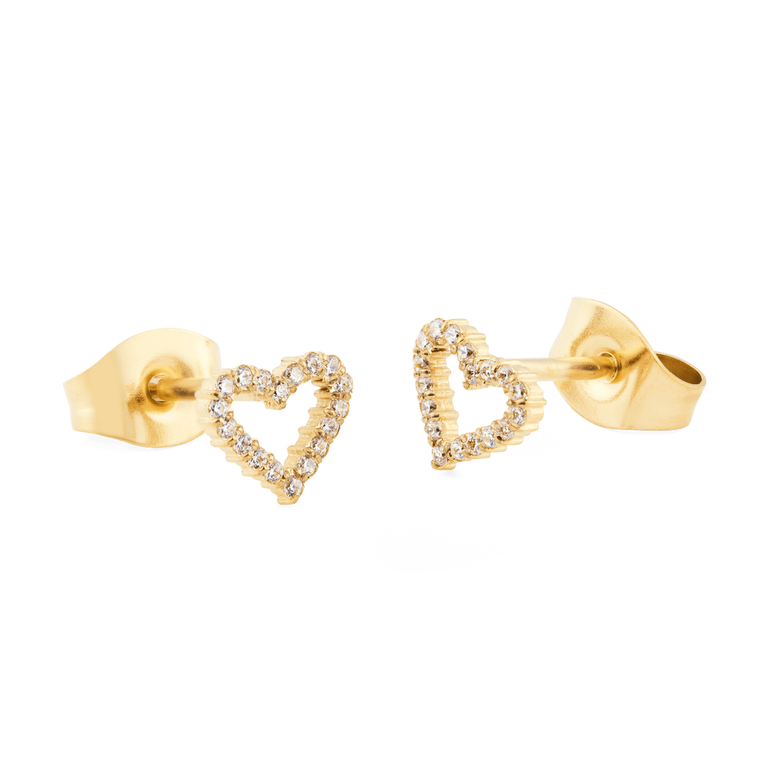 Mirelle Heart Earring Gold