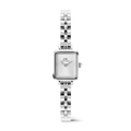 Daniel Wellington Quadro Mini Arch 3-link White Sunray Silver