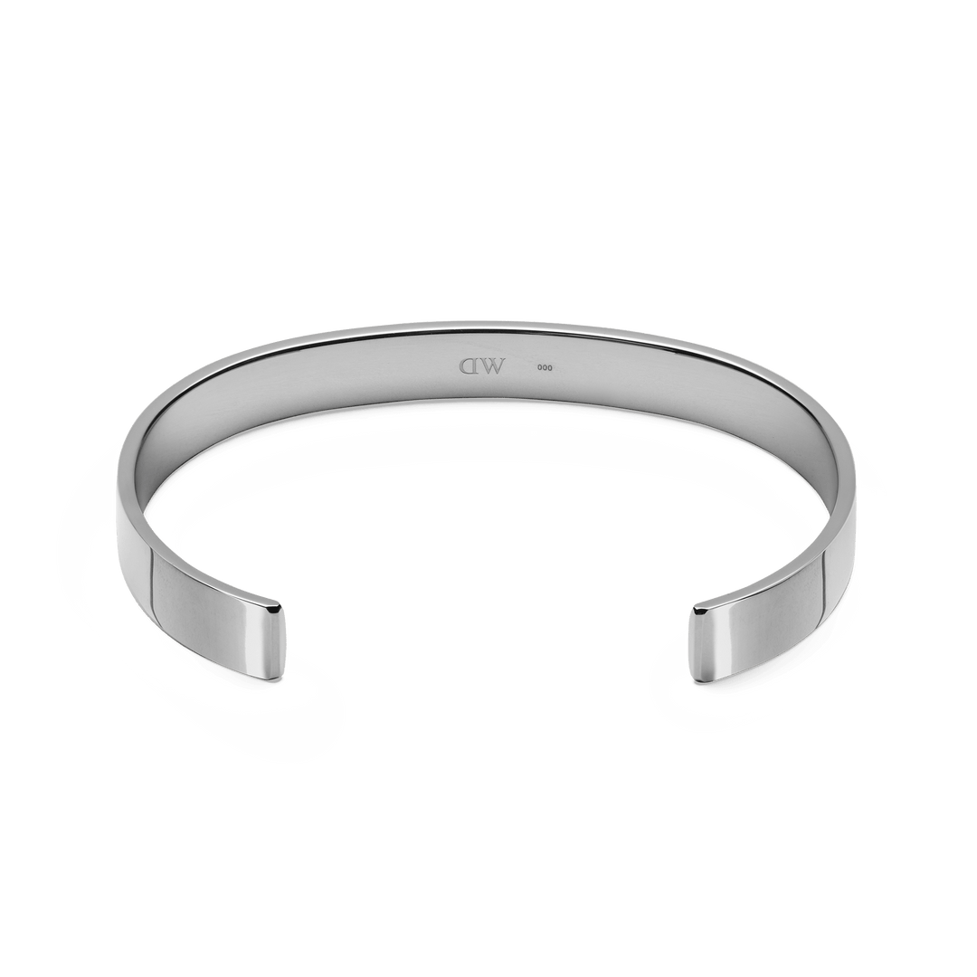 Daniel Wellington Line Cuff Polished Silver | The Jewellery Boutique