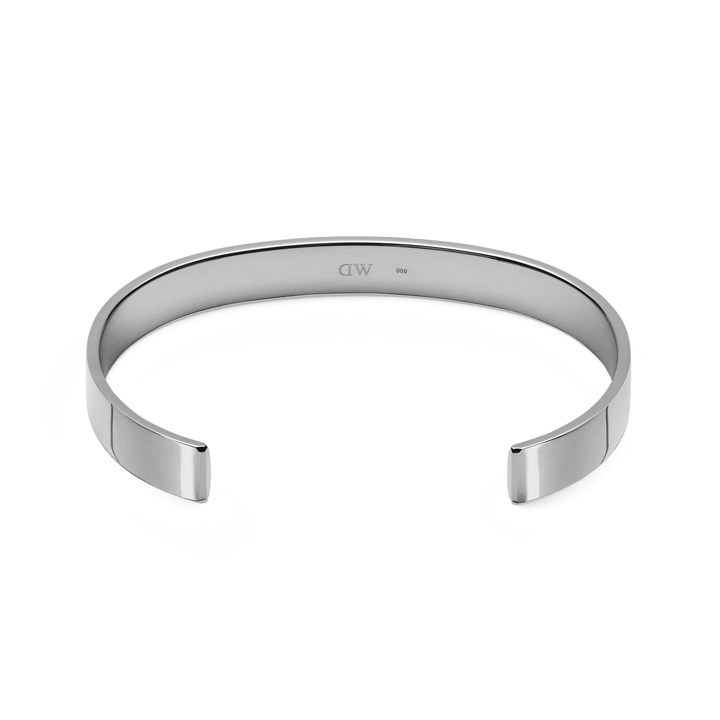 Daniel Wellington Line Cuff Polished Silver | The Jewellery Boutique