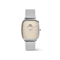 Daniel Wellington Marlon Sterling Linen Watch