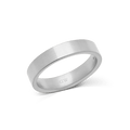 Daniel Wellington Line Ring Brushed Silver 4.5mm | The Jewellery Boutique