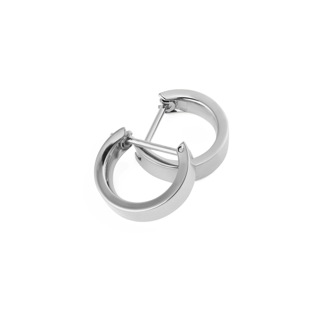 Daniel Wellington Line Earring Polished Silver 3.5mm | The Jewellery Boutique