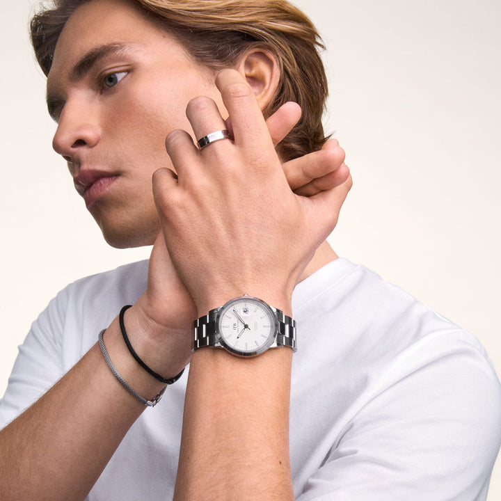 Iconic Link Automatic Silver Watch