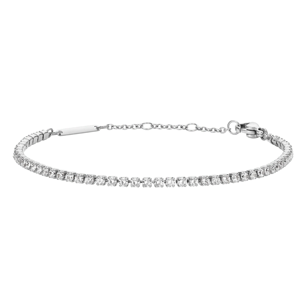 Classic Tennis Bracelet Silver