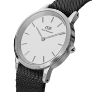 Daniel Wellington Iconic 40mm Nato Silver & White