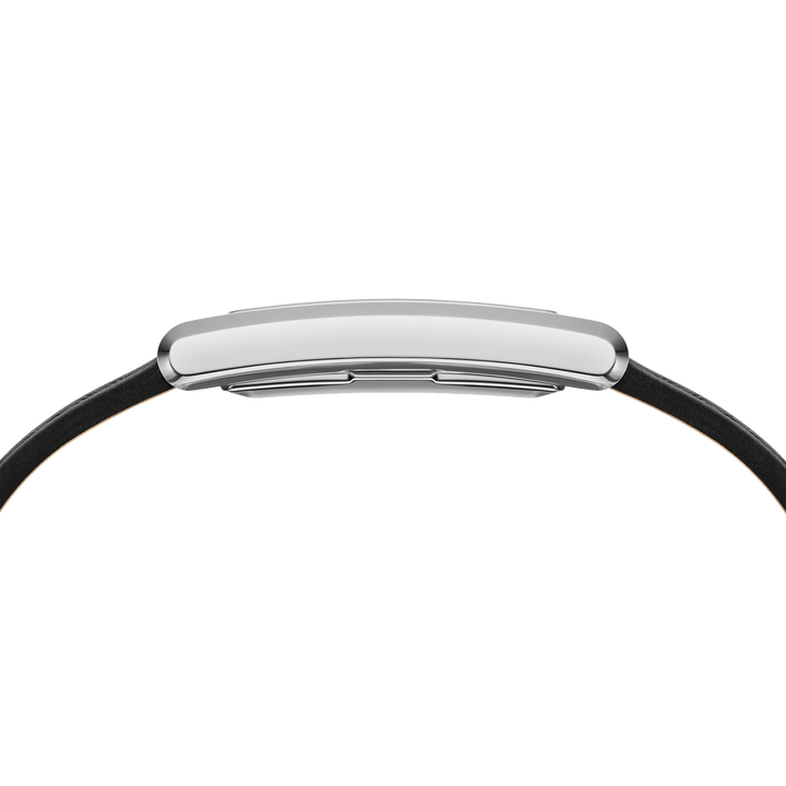 Daniel Wellington Bound 35x24 Black Croc Leather S White Watch