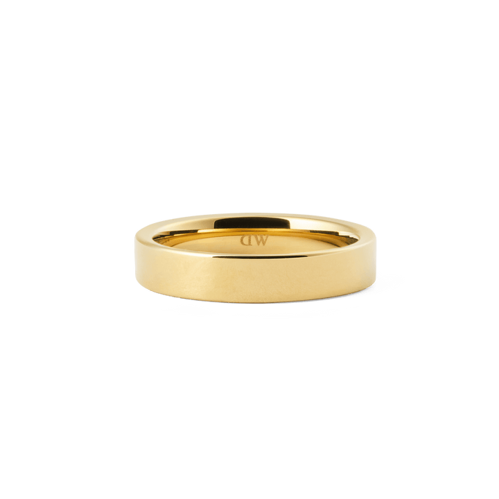 Daniel Wellington Line Ring Polished Gold 4.5mm | The Jewellery Boutique