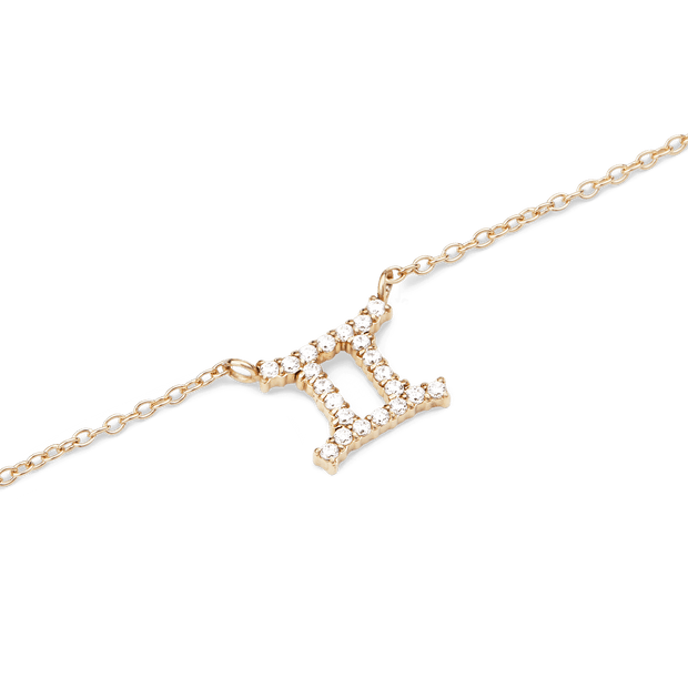 Daniel Wellington Zodiac Crystal Necklace Gold