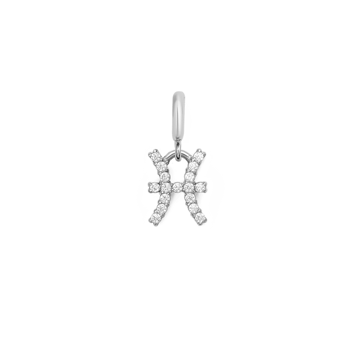 Zodiac Watch Charm Silver