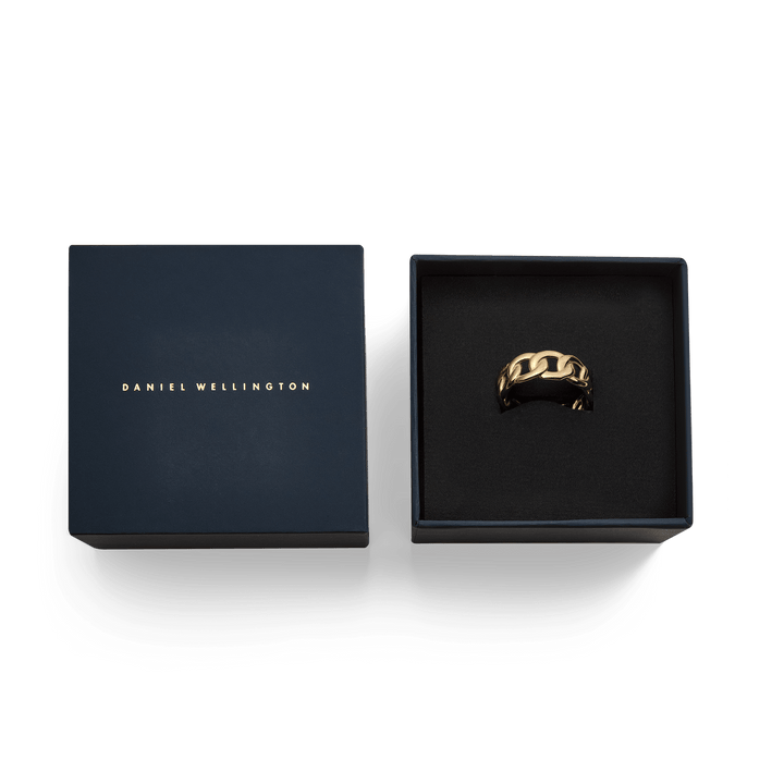 Chunky Chain Ring Gold